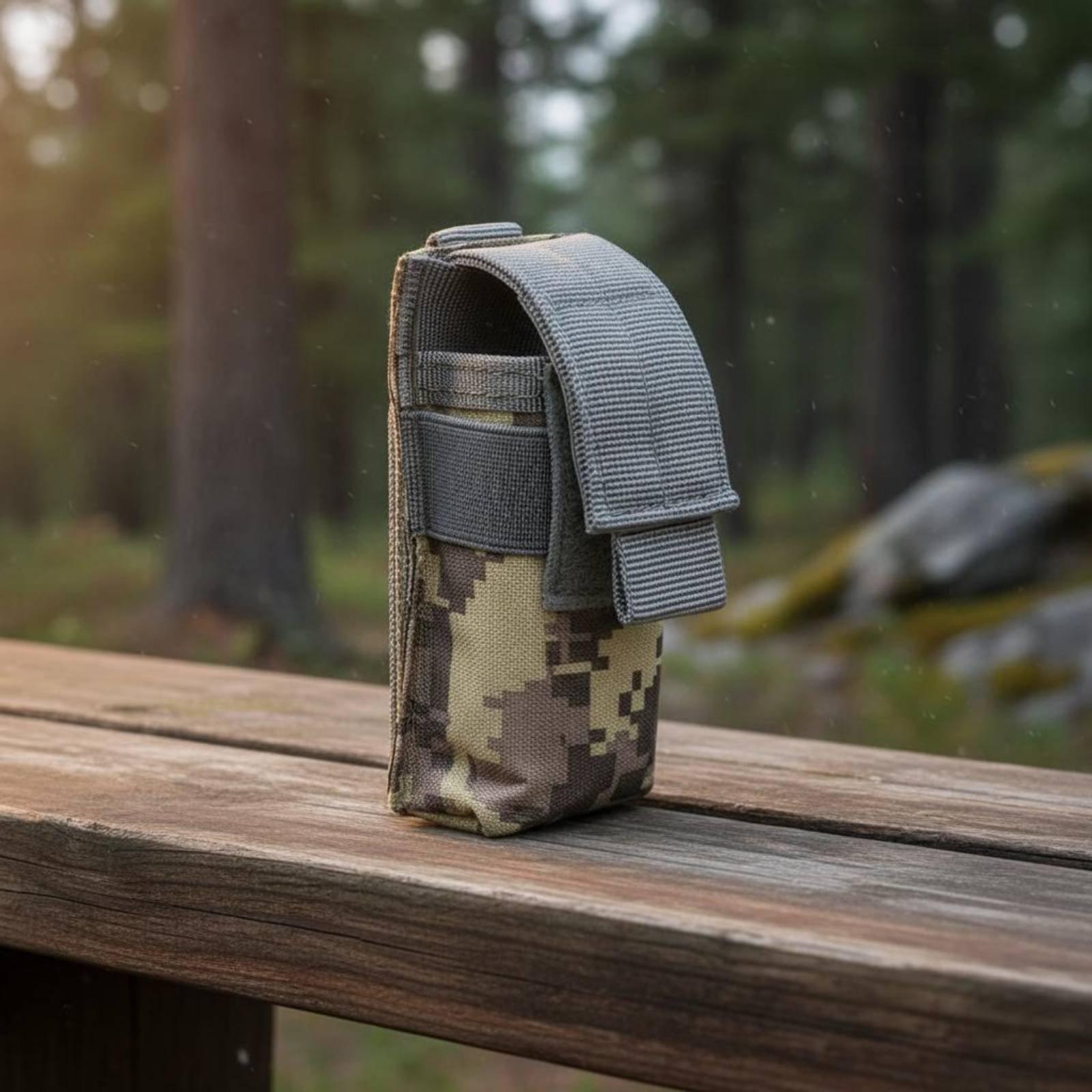 Outdoor Hunting Belt - 나일론 야외용 허리 파우치 도구 정리함