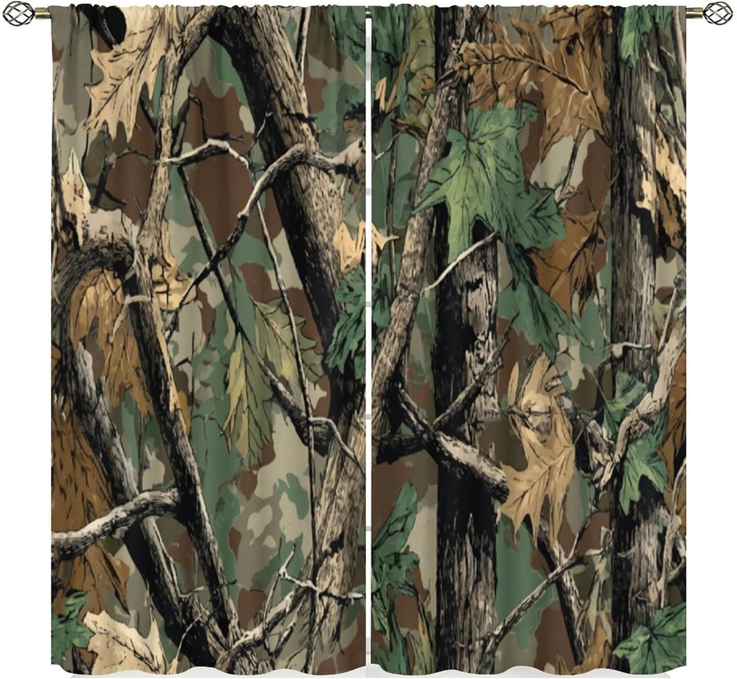 숲 위장 커튼, 숲 위장 참나무 가지 잎사귀 이끼가 덮 - Hunting And Camping In Forest 리뷰 및 가격