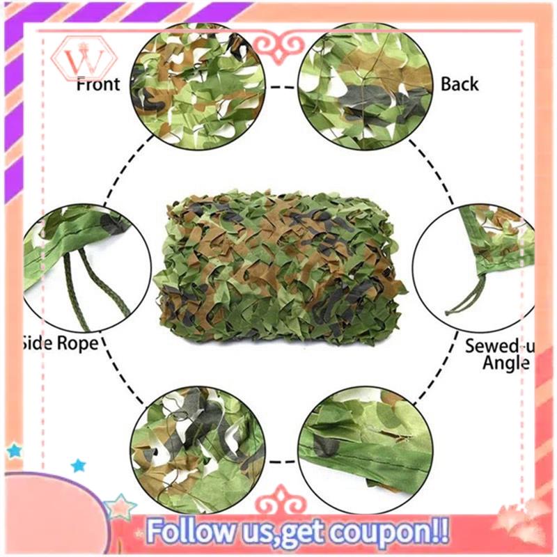 1 PCS 숲 위장 그물 사냥 위장 그물 자동차 커버  - Hunting And Camping In Forest 리뷰 및 가격