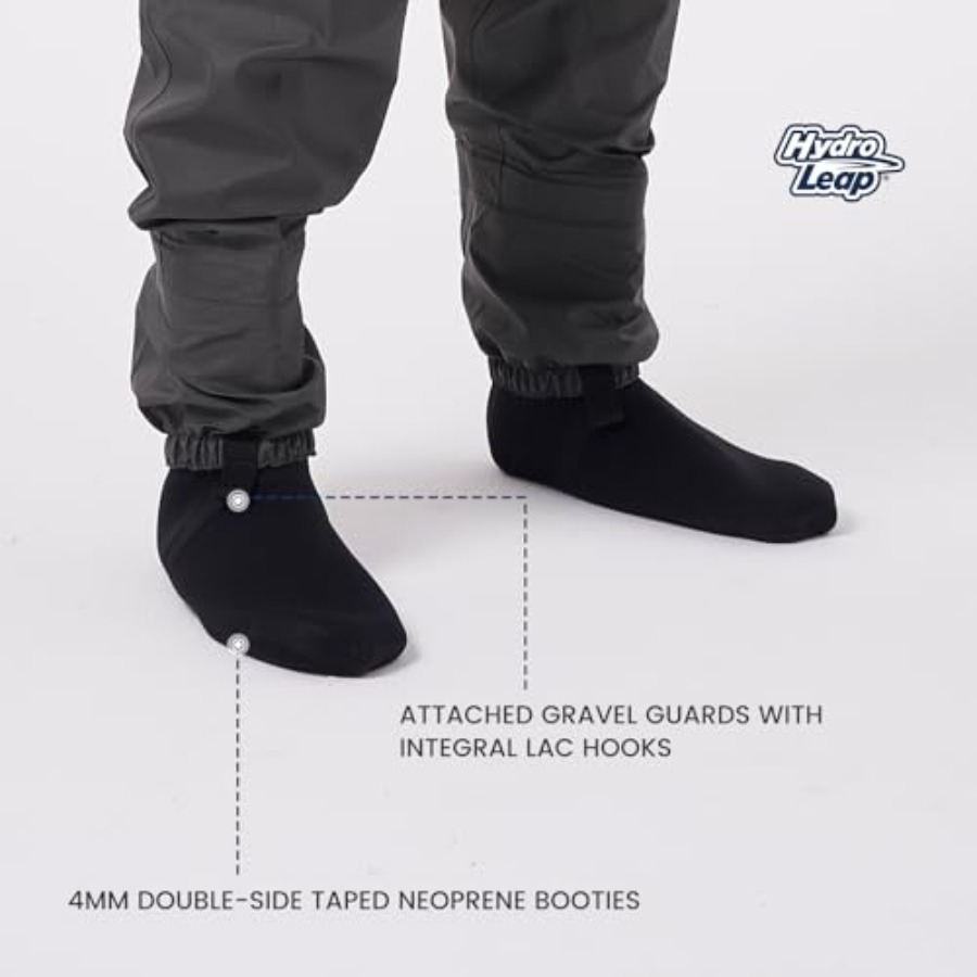 낚시용 가슴장화, 스타킹풋 포함, 3겹 나일론, 통기성 - Fishing Waders Breathable 리뷰 및 가격