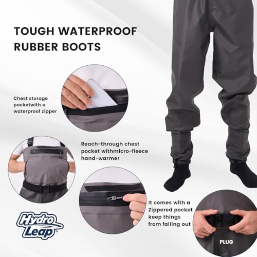 낚시용 가슴장화, 스타킹풋 포함, 3겹 나일론, 통기성 - Fishing Waders Breathable 리뷰 및 가격