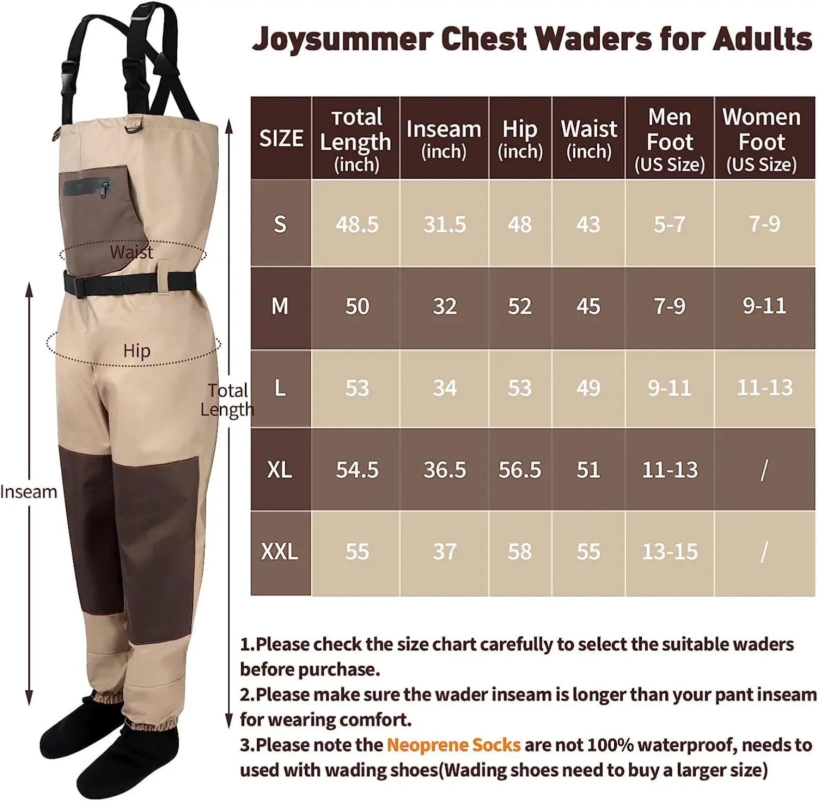 고츄어 남녀 공용 통기성 체스트 웨이더 3중 방수 플라 - Fishing Waders Breathable 리뷰 및 가격