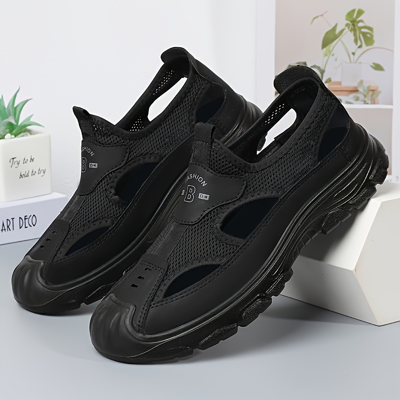 남성용 힐링 샌들 2026 신상 통기성 메쉬 가죽 슬립 - Fishing Waders Breathable 리뷰 및 가격